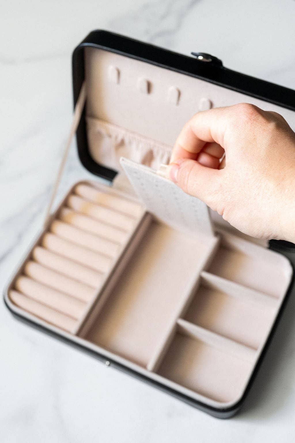 Spiffy & Splendid - Wholesale Jewelry Box/Organizer - Jewelry Travel Case Box - Black // Gift, Storage17