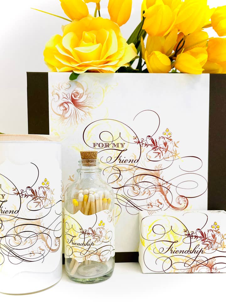 Grote geschenkdoos vriendschap voor wholesale door Love & Luck Greetings