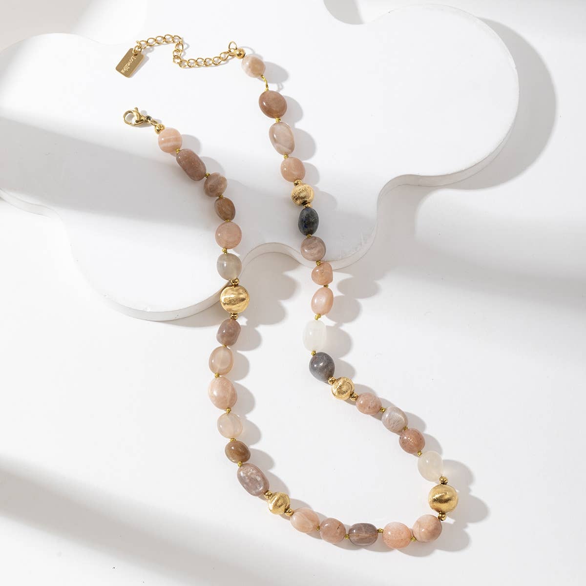 Lovelika – wholesale Link & chain necklace – Natural Stone Necklace - Katlyne3