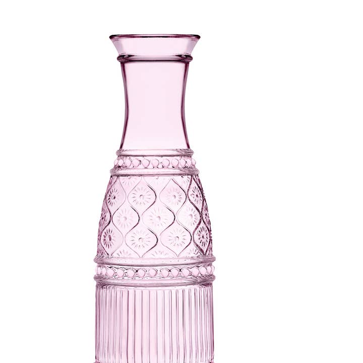 Godinger - Wholesale Carafe - Claro Carafe Pink 35 oz0