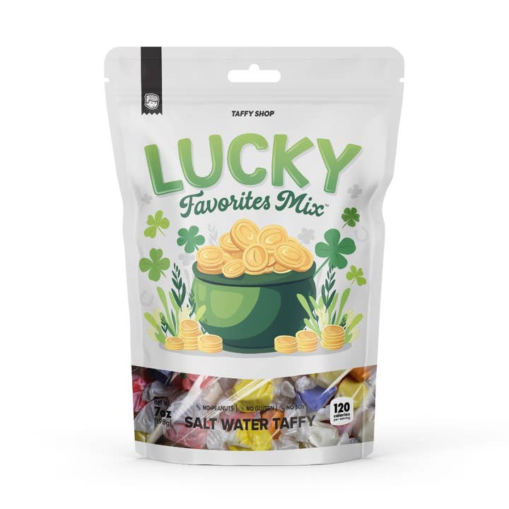 Lucky Favorites Mix™ Taffy für den Großhandel von Taffy Shop