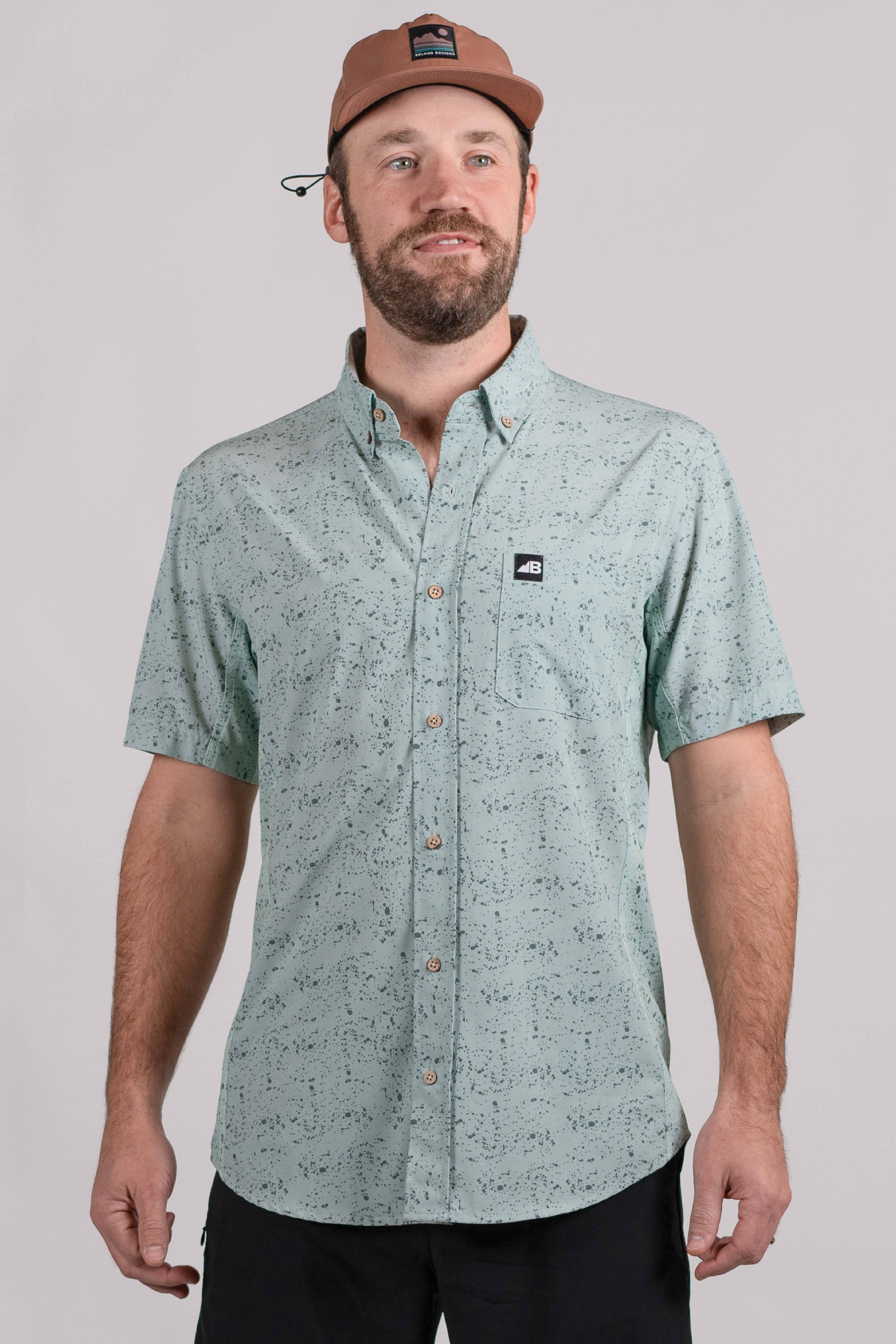 Belong Designs - Wholesale Button Down Shirt - Men's - Men's Vista Stretch Button Down26