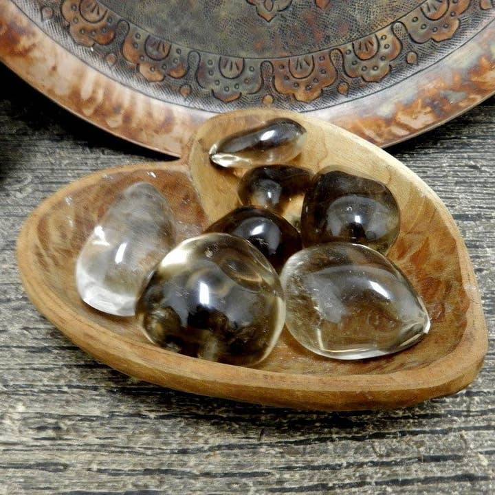 Rock Paradise - Wholesale Spiritual Stone/Crystal - Large Smokey Quartz Tumbled Stone Crystals and Minerals1