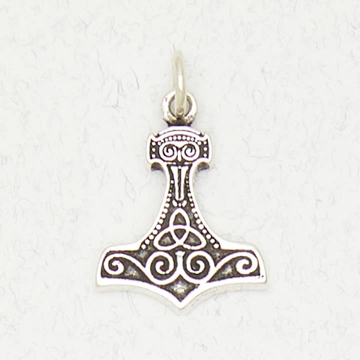 Sterling Silver Pendant – Thor’s Hammer for wholesale by Nirvana LLC