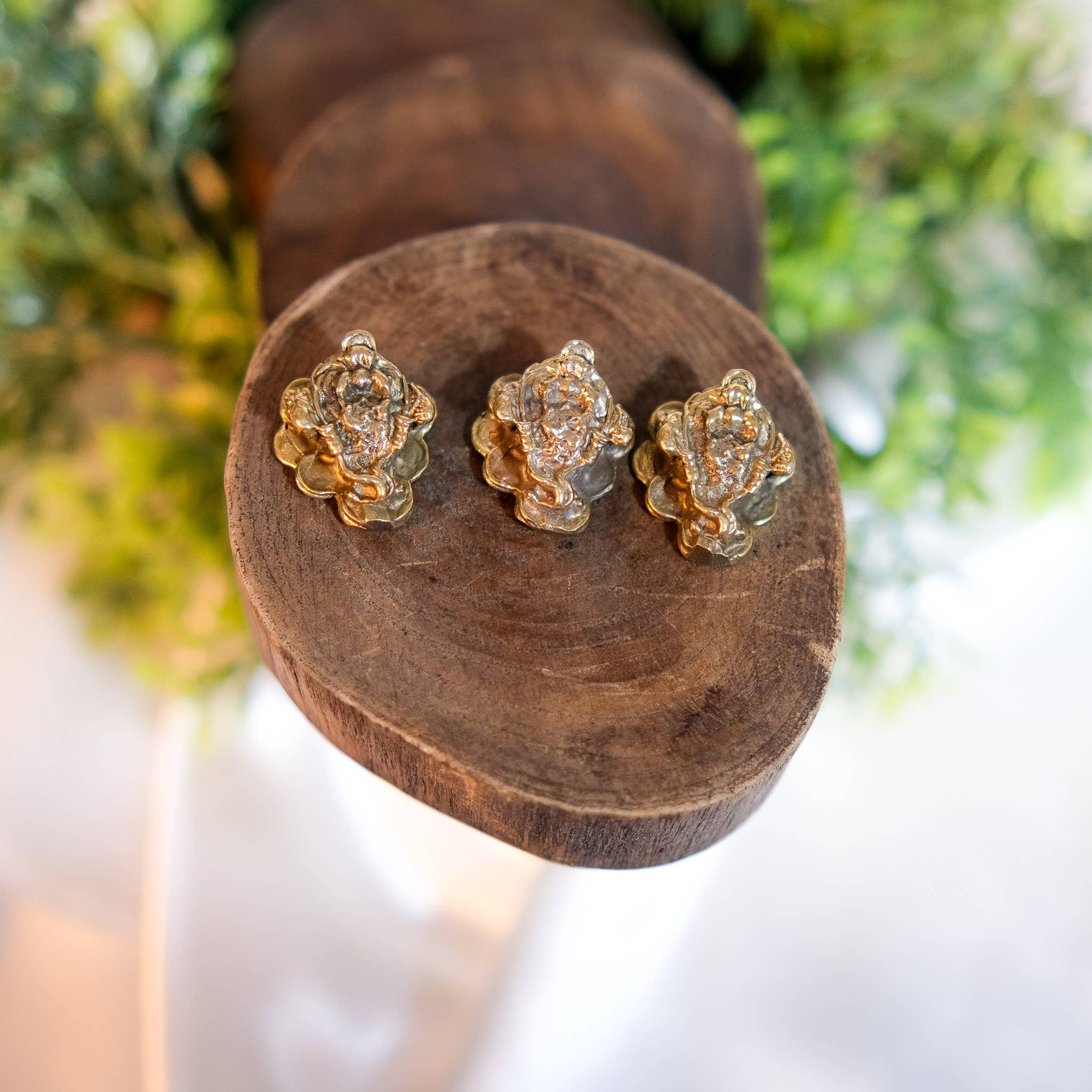 Karma Nepal Crafts – Engroshandel Pyntefigur – Håndlavet Mini Dyre Messing Statue1