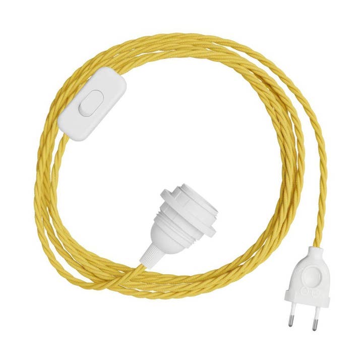 SnakeBis Twisted para pantalla - Cableado con portalámparas y cable para venta al por mayor de LIGHTINUP S.R.L.