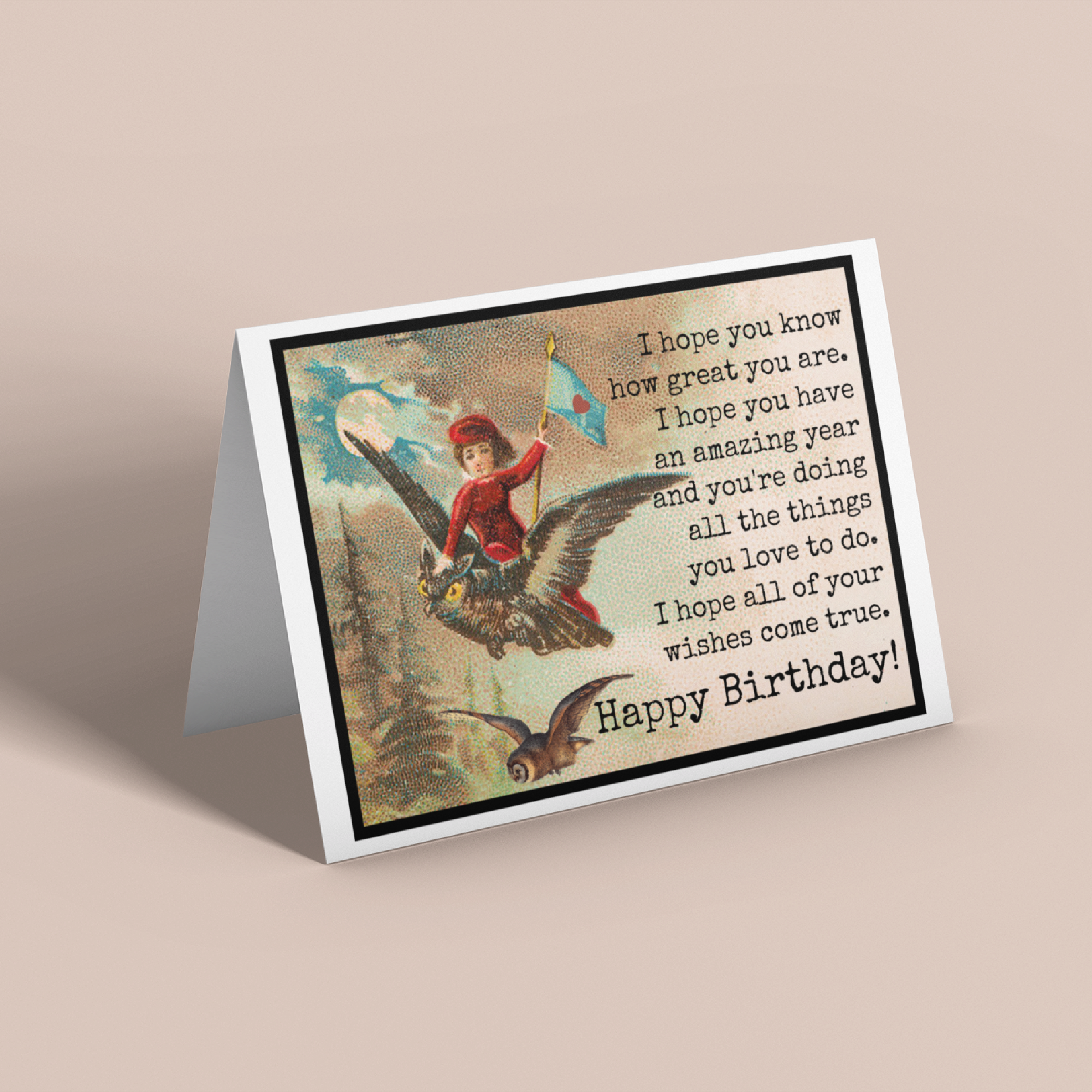 Cheerful Whimsies - Wholesale Birthday Card - Birthday Card. I Hope You Know How Great You Are...2