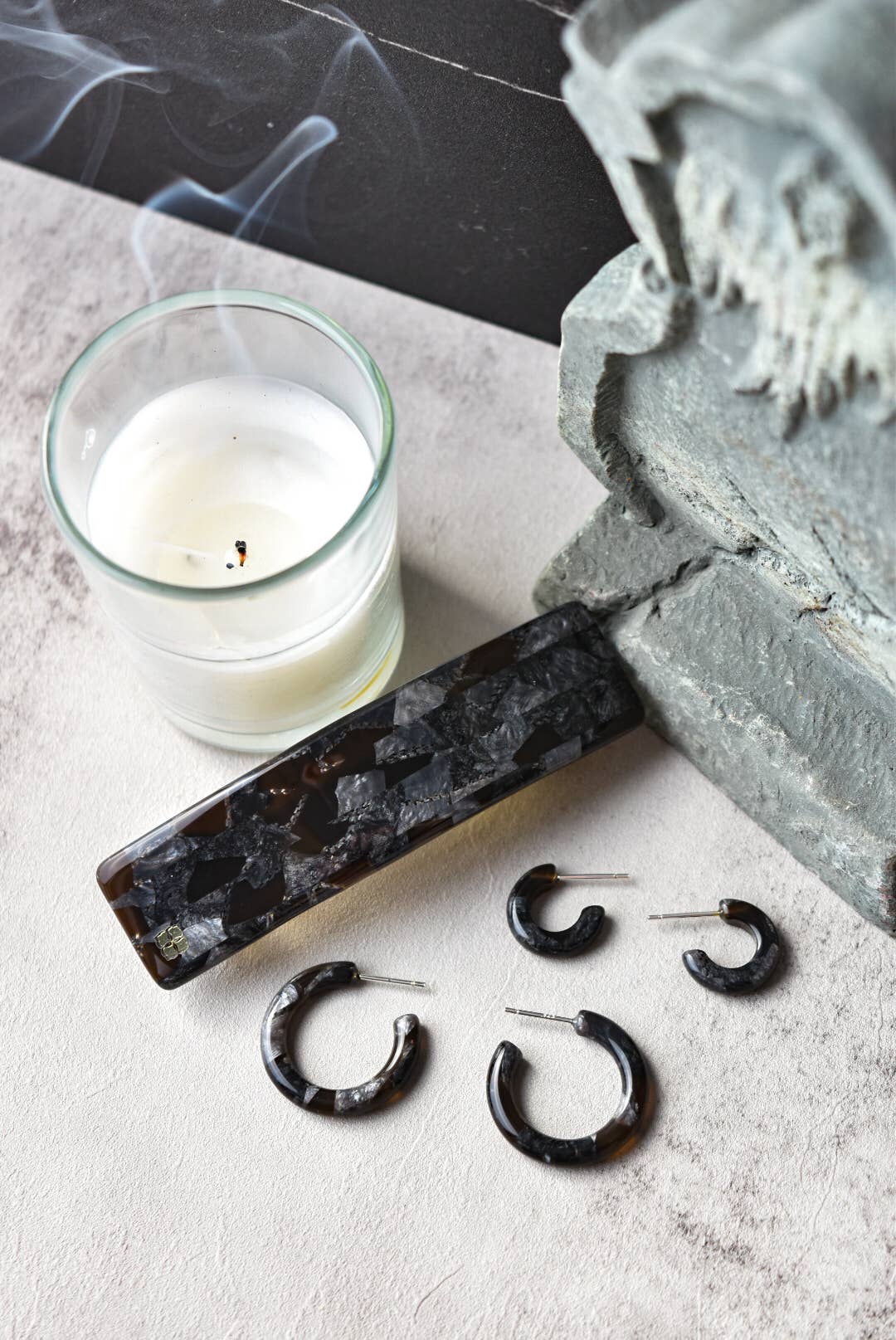 Fenna&Fei - Wholesale Hoop Earrings - Ultra Mini Hoop Collection | Small Italian Acetate Hoops 18