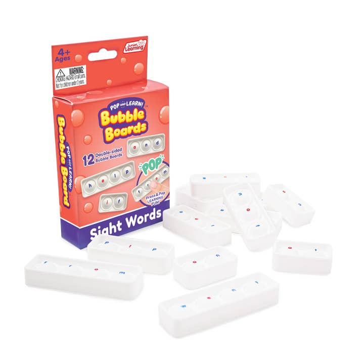 Quadros de Bolhas para Palavras de Reconhecimento por atacado de Junior Learning Inc.