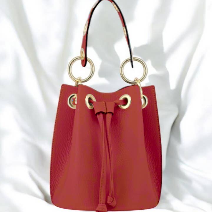 ITALIAN'S LEATHER - Wholesale Shoulder Bag - Women's - King Cowhide Bag 22022624