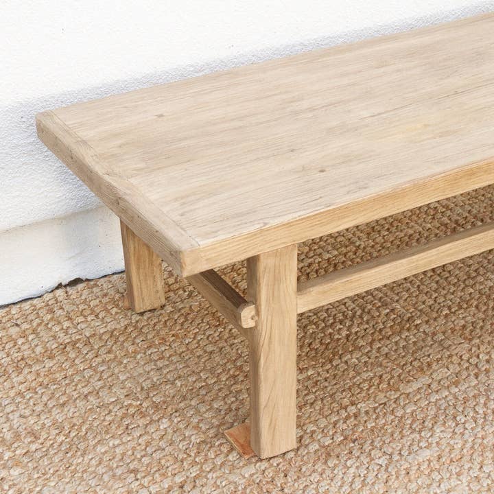 De-cor - Wholesale Coffee table - 55" Rustic Farmhouse Coffee Table2