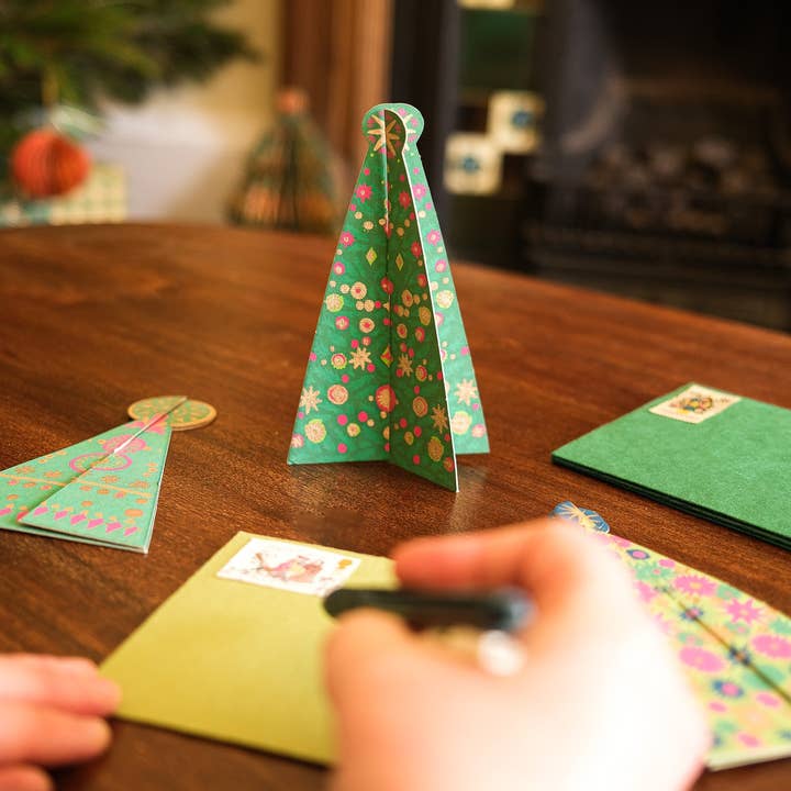 East End Press - Wholesale Christmas Decoration - UK/EU: Ornament Tree Greeting Card2