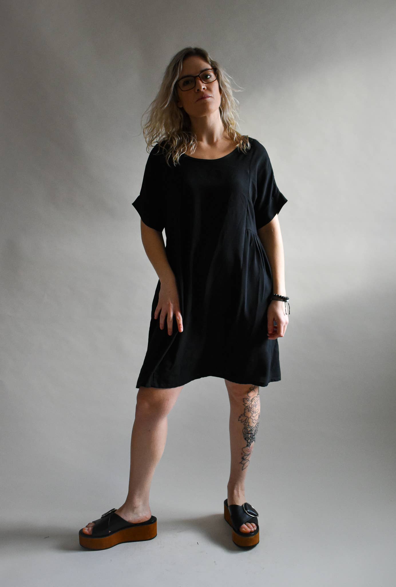 Altar - Wholesale Dress - Women's - Krista Dress in Solid Black4