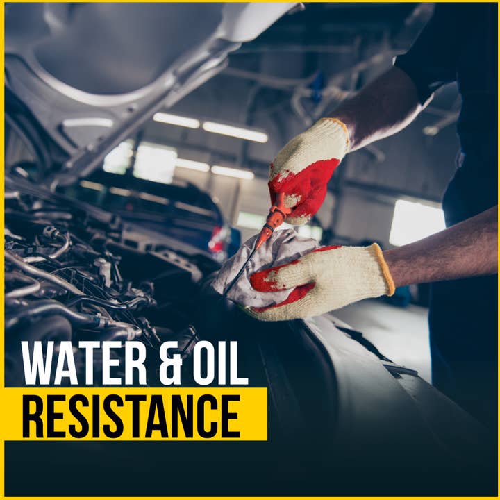 Simplex Brands - Wholesale Gloves - Unisex - Red Palm Latex Cotton Work Gloves (300 Pairs)4