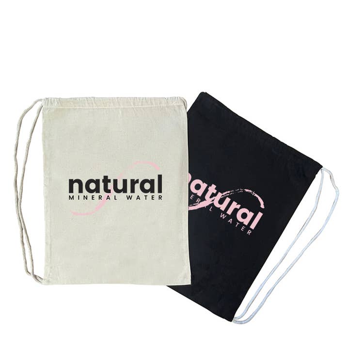 BAGANDCANVAS - Wholesale Tote Bag - Unisex - Customized Value Drawstring Tote Bag With Your Logo/Text1