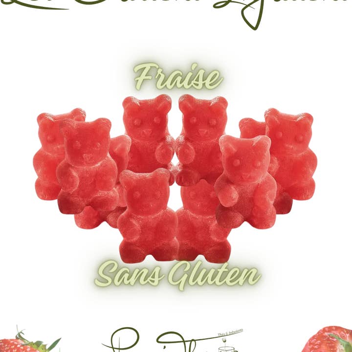 Jordgubbsinfusioner för björnungar för wholesale av Papo'thé