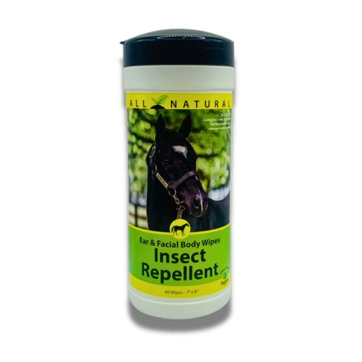 Equine Insect Repellent Wipes for Face & Body | Horse Insect & Fly Wipes | 40 Count for wholesale by Carefree Enzymes