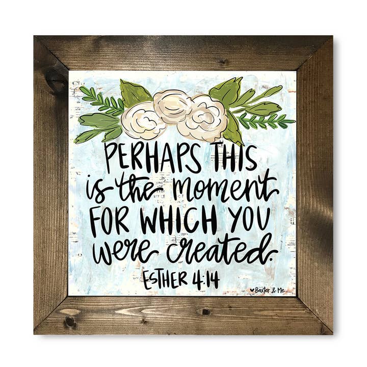 Moment You Were Created - Framed Art for wholesale by Baxter & Me