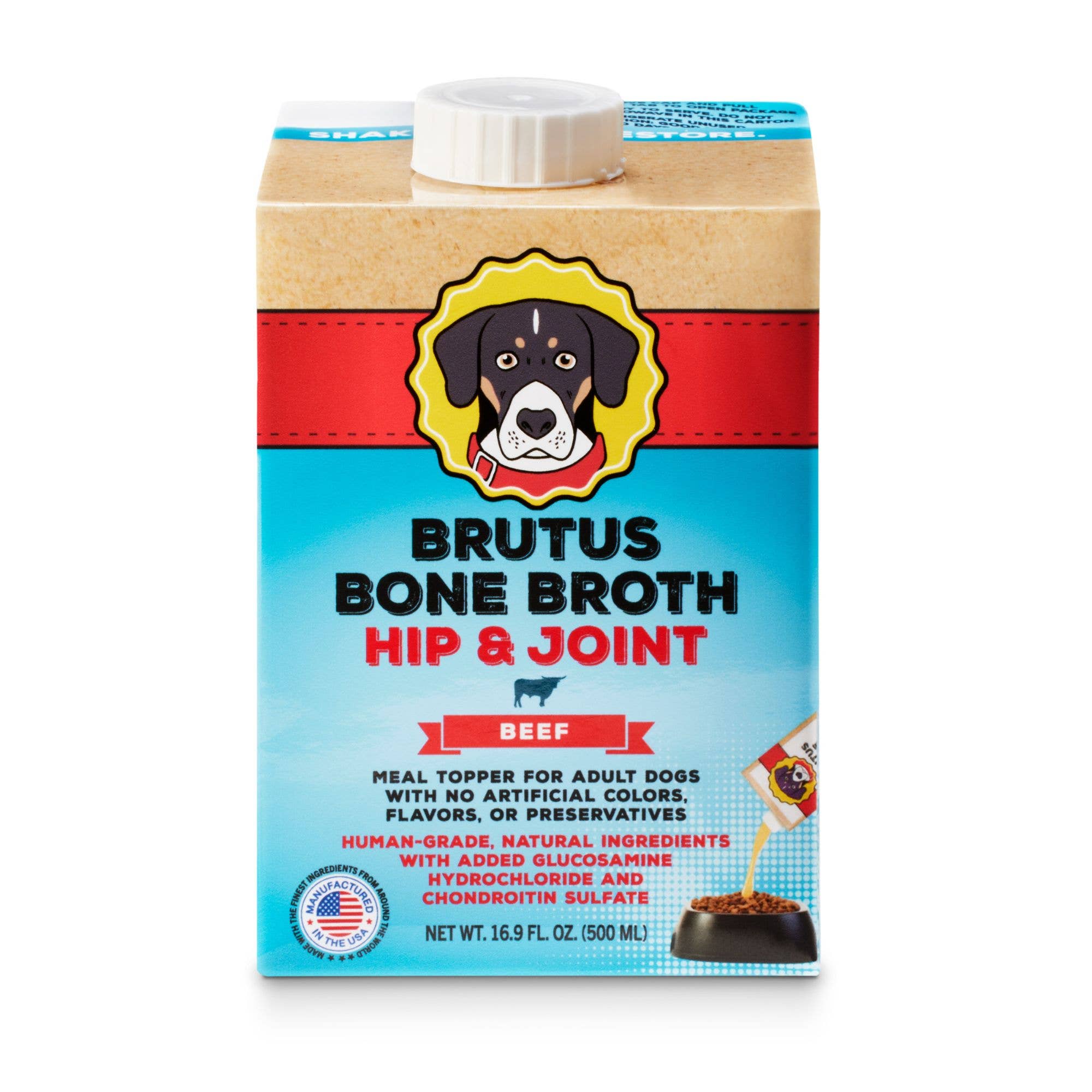Alamo Pet Experts - Wholesale Pet Food - Dog - BBB Mini Hip & Joint - Beef Bone Broth (16.9oz)0