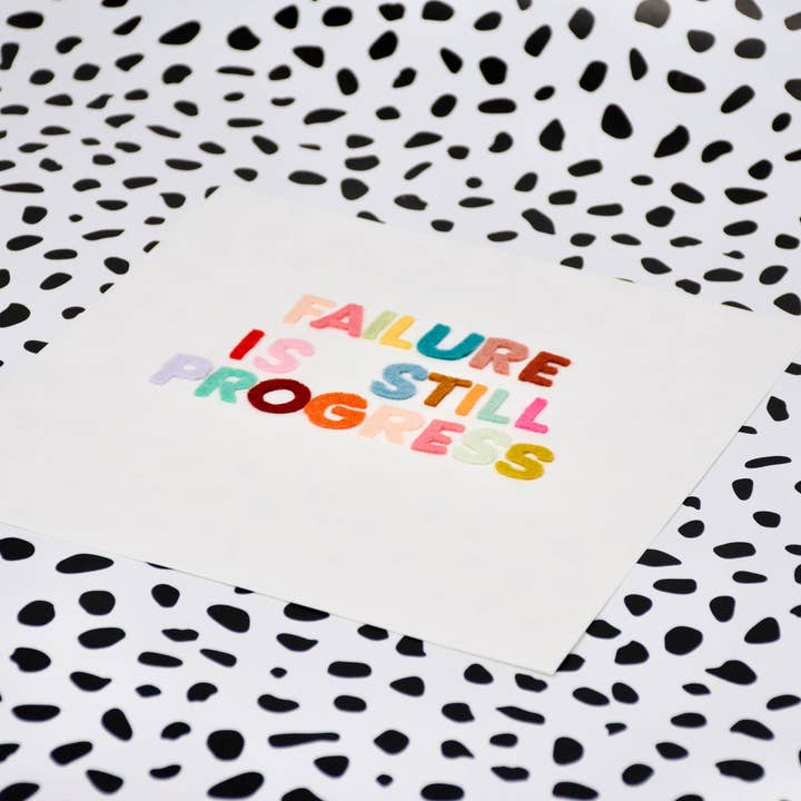 Misslyckande är fortfarande framsteg för wholesale av Rachael Mayer Art