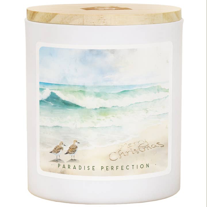 Christmas Sandpipers Art - PAR - Candles for wholesale by Sincere Surroundings