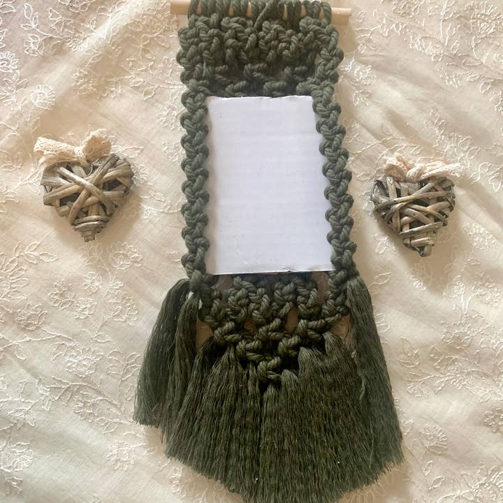 Knotting Studio - Wholesale Picture Frame - Macrame Photo Frame Hanger/Valentine gift/Home Decor