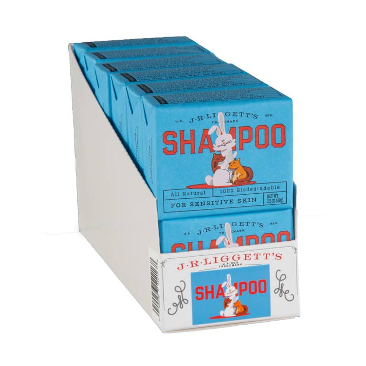 Vitrine de vente au détail 12 Bar - Shampooing pour petits animaux pour la vente par J.R.LIGGETT'S®