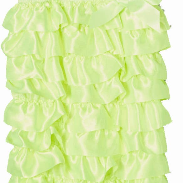 Neongrøn satinromper for engroshandel hos Wenchoice