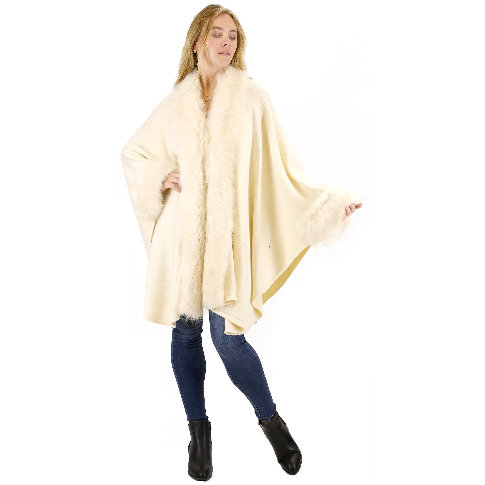 TAPA fashion – wholesale Päls/fuskpäls - Dam – Päls Sjal Lång SH921 (2ST)25