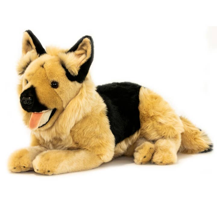 FurTastic Friends by Bocchetta Plush Toys – Engroshandel Plyslegetøj - Børn og baby – Konge - Schæferhund Størrelse 42 cm/16,5“