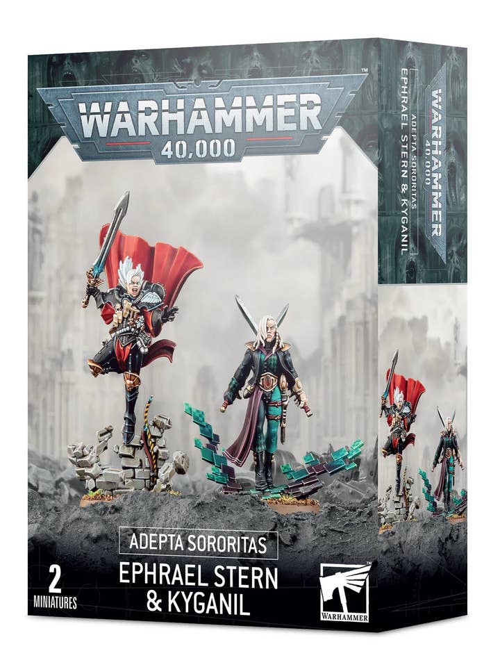 Adepta Sororitas: Ephrael Stern & Kyganil for wholesale by Loaded Dice