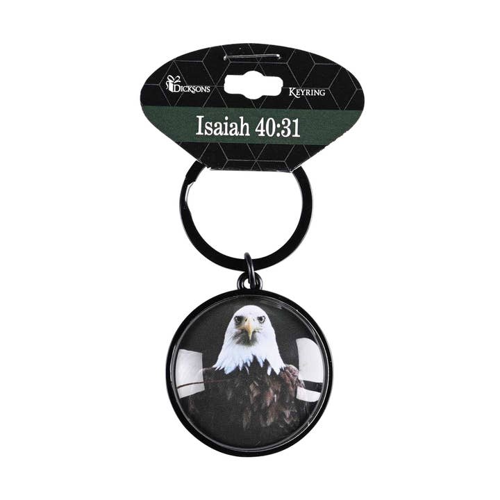 Keyring Eagle Isaiah 40:31 for wholesale by Magnolia