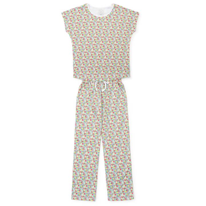 Marcia Women's Pajama Pant Set - Arboretum Floral for wholesale by Lila + Hayes