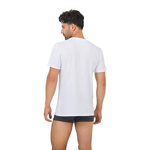 Bambooven - Vente T-shirt – homme - Lot de 3 sous-t-shirts pour hommes à col rond en bambou18