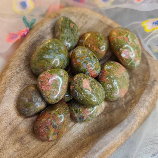 Unakite pour la vente par Con Le Stelle