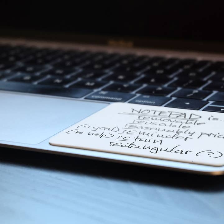 ILOVEHANDLES - Vente Blocs-notes - Bloc-notes effaçable, réutilisable et autocollant repositionnable6