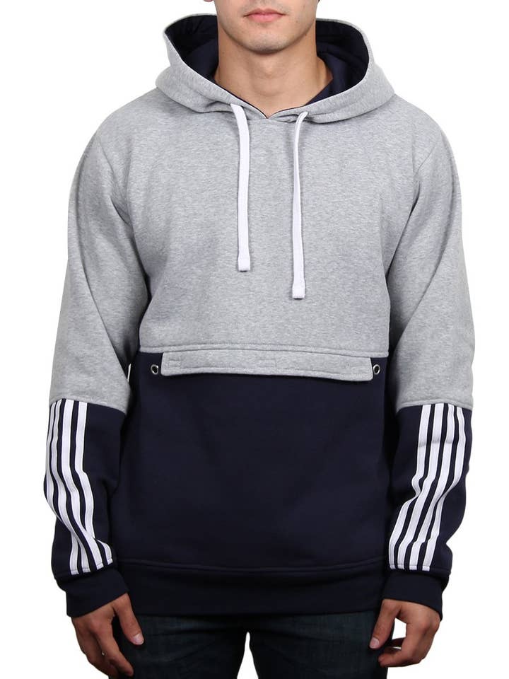 COLE SPORT PULLOVER FELPA CON CAPPUCCIO SKU: W2460-0001 per la vendita all'ingrosso da parte di Dikotomy
