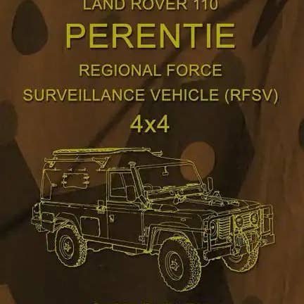Books by splitShops - Wholesale Transportation - Land Rover 110 Perentie Regional Force Surveillance Vehicle (RFSV) 4x4: Supplemental Electrical & Mechanical Repair Handbook and Instructions - Paperback