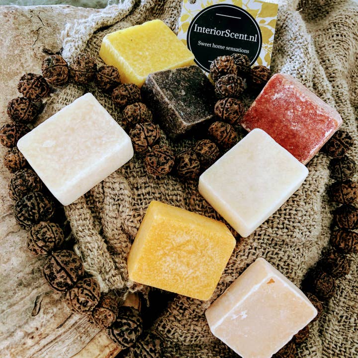 DM Retail BV - Wholesale Interior Scent - Wholesale Air Freshener - Set with 33 different scented blocks – amberblokjes2