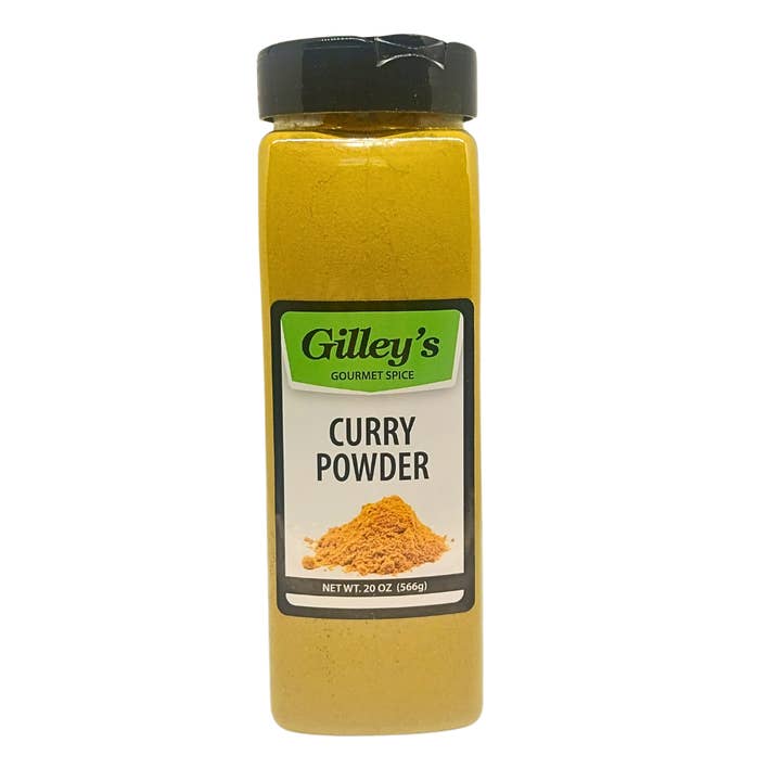 Ironpath Distributors - Wholesale Dried Spice Mix - Gilley's 20oz Curry Powder0