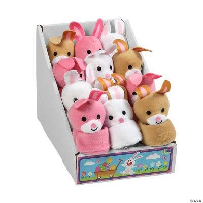 Fun Express - Wholesale Stuffed/Plush Toy - Kids & Baby - PDQ Plush Hugging Easter Bunnies1