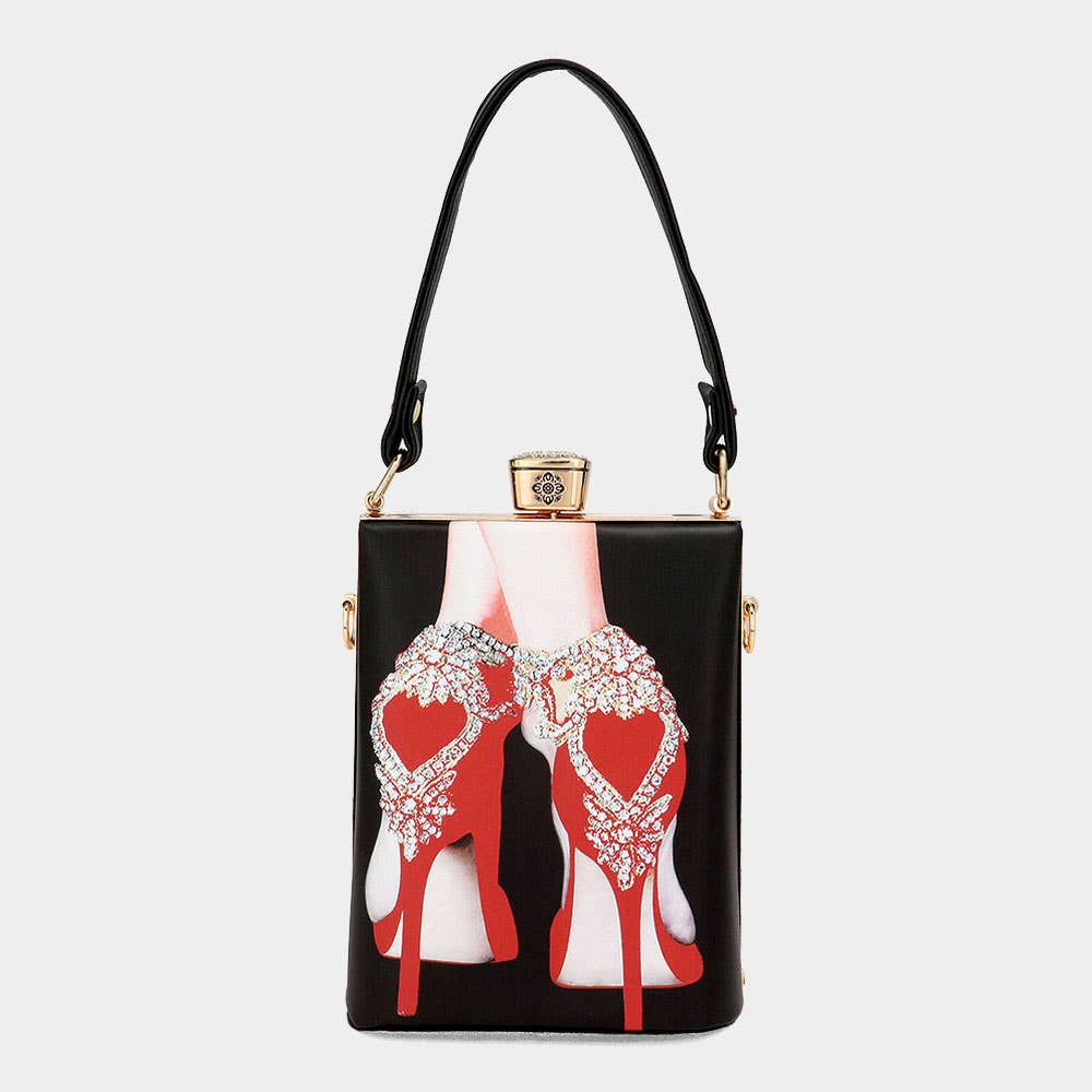 Sensibling Corp. – wholesale Top handle bag – women's – Lady Printed Top Handle Mini Bag / Crossbody Bag
1