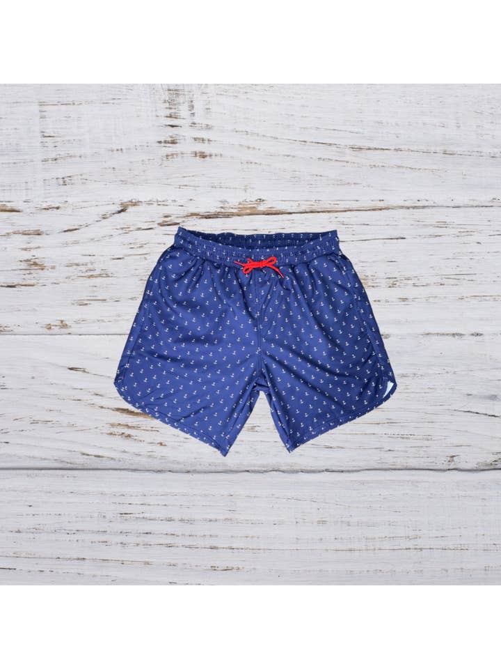 Navalora – Großhandel Badeshorts – Herren – Anchors Aweigh Badehose für Herren3