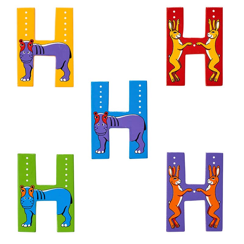 Lanka Kade (UK) Ltd – wholesale Wall decor – Kids & Baby – UK ONLY CAPITAL H - hare, hippo0