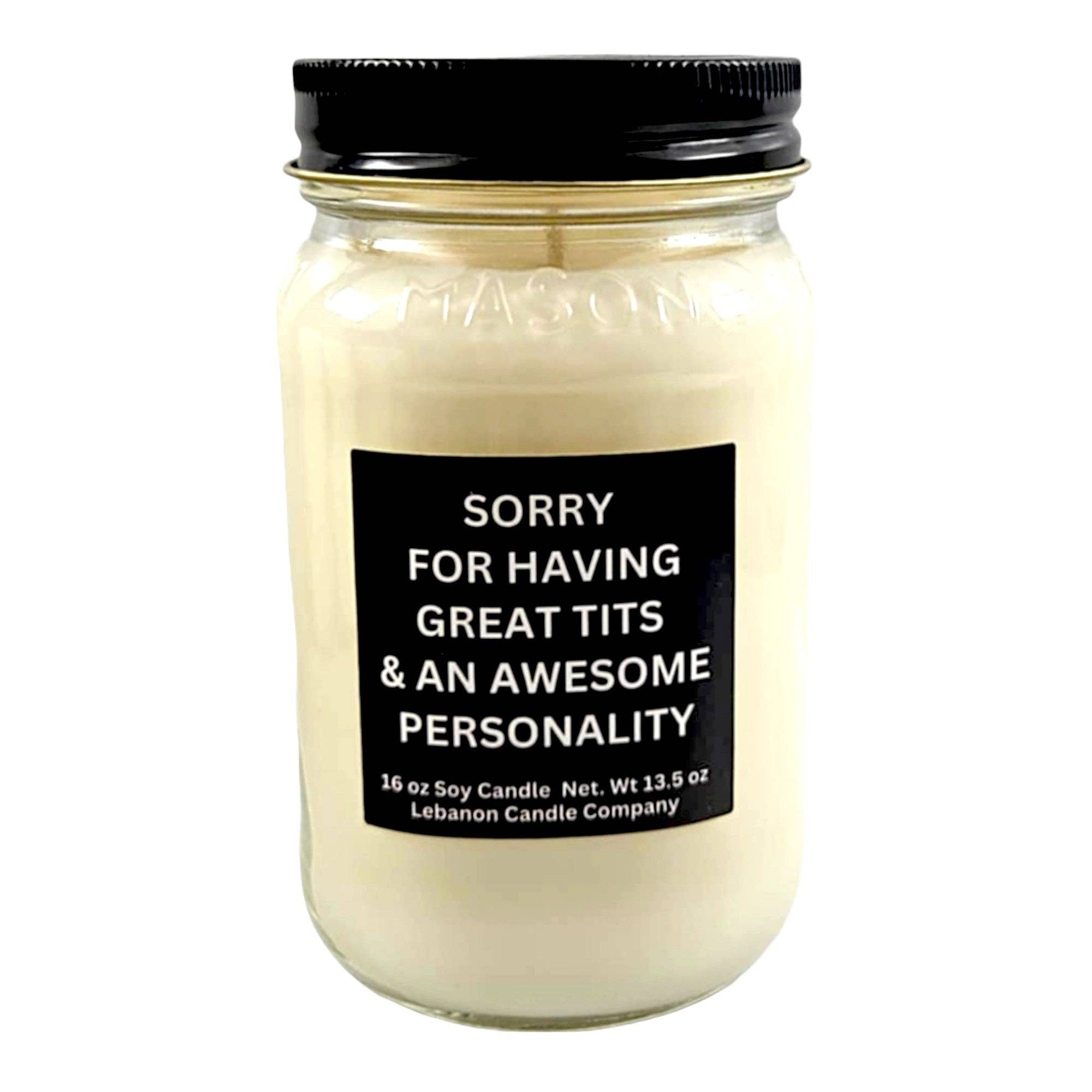 Lebanon Candle Company - Wholesale Jar/filled candle - Funny Adult Humor Candles Wholesale Pack4