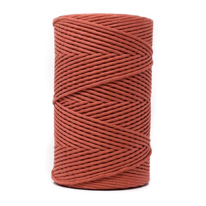 Cotton Cord Zero Waste 4 mm - 1 filo singolo - Mattone per la vendita all'ingrosso da parte di Ganxxet, Inc.