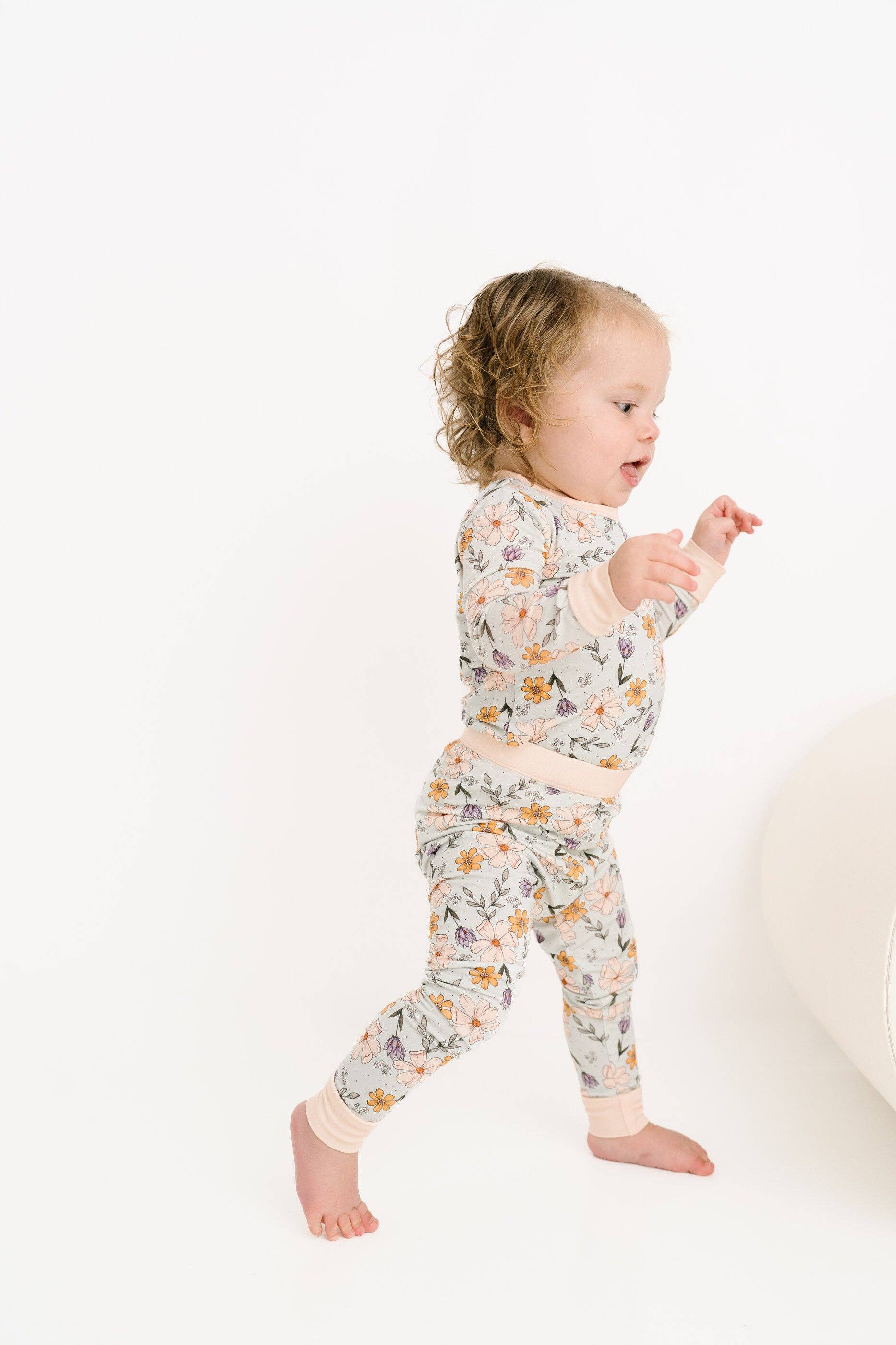 Little One Shop - Wholesale Top & Pant Set - Baby - Autumn Floral Bamboo Set4