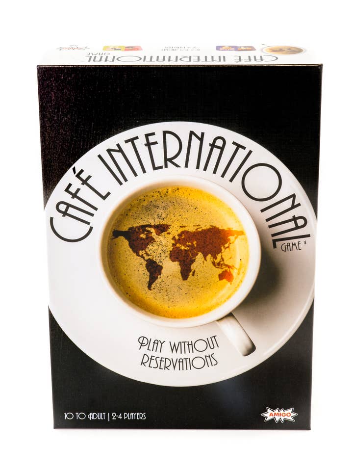 Café International — Jeu de stratégie familiale primé pour la vente par AMIGO Games