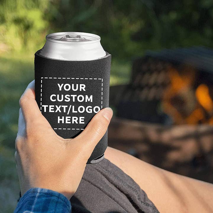 RUSPEPA - Wholesale Drink Huggers & Koozies - Personalized Can Koozie, Custom Can Coolers - multiple color