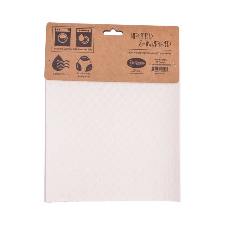 Divinity Boutique - Wholesale Dishcloth - ECO Friendly Dishcloth Set: All Things, Matt 19:265